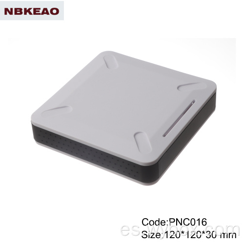 Caja de enrutador personalizada cajas de abs para fabricación de enrutador cajas de plástico electrónicas caja de conexiones de montaje en superficie